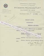 1927 NAVIGATION  ARMEMENTS MARITIMES PECHE SALAISON « P.CHARPIN,DELPIERRE » à BOULOGNE SUR MER V.HISTORIQUE - 1900 – 1949