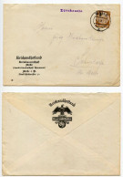 Germany 1936 Cover; Melle - Reichsnährstand Kreisbauernschaft Melle To Schiplage; 3pf. Hindenburg - Briefe U. Dokumente