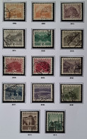 Österreich 1929/30, Mi 498-511 Gestempelt "große Landschaft" - Used Stamps