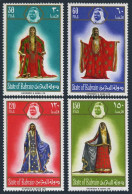 Bahrain 214-217, MNH. Michel 222-225. Women's Costumes, 1975. - Bahreïn (1965-...)