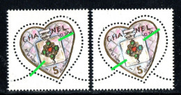 VARIETE N 3632 **  1 TB FOND DU FLACON BLANC AU LIEU DE BEIGE CLAIR  - TRES VISIBLE AU SCANN - RRR !!! - Unused Stamps