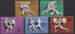 Russia USSR 1977 22nd Summer Olympic Games In Moscow. Mi 4602-06 - Ungebraucht