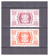 WALLIS  ET  FUTUNA   . N ° 139 / 140  . 2    VALEURS   . NEUVES    * . SUPERBE . - Unused Stamps