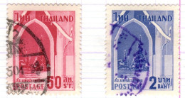 T+ Thailand 1960 Mi 349-50 Lepra - Thaïlande