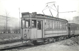 TRAMWAY - ALLEMAGNE - BERLIN MOTRICE 5374 LIGNE 74 - Eisenbahnen