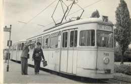 TRAMWAY - ALLEMAGNE - BERLIN MOTRICE 7000 LIGNE 75 - Trenes