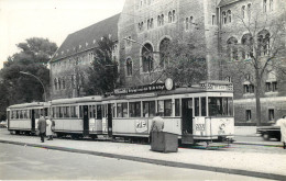 TRAMWAY - ALLEMAGNE - BERLIN MOTRICE 6196 LIGNE 55 - Trenes