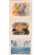 DEPLIANT COMMERCIAL EN 3 VOLETS THE De CEYLAN Marque AURORE - Illustré Par H. BAUDET ( Voir La Description ) - 14-05-24 - Advertising