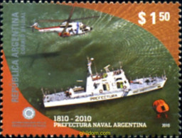 252493 MNH ARGENTINA 2010 BICENTENARIO DE LA PREFECTURA NAVAL ARGENTINA - Unused Stamps