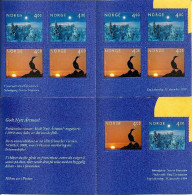 NORWAY, 1999, Booklet 111 I + II, Milenniumbooklets (issued 31-12) - Markenheftchen