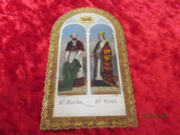 Holy Card Lace,kanten Prentje, Santino, St Martin St Remi, - Images Religieuses