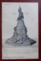Cpa Courtrai : Monument Commémoratif De La Bataille Des Eperons D'or ... - Kortrijk