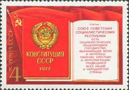 Russia USSR 1977 New Constitution. Mi 4668 - Ongebruikt