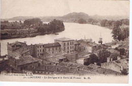 GIRONDE - LIBOURNE - La Dordogne Et Le Tertre De Fronsac - Phototypie Marcel Delboy - M. D. N° 30 - Libourne