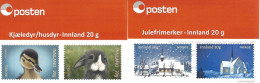 NORWAY, 2023, Booklets 225/226, Christmas - Domestic Animals - Booklets