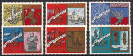 Russia USSR 1977 Olympiada-80. Tourism Around The Golden Ring. Mi 4686-91 - Unused Stamps