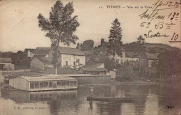 FISMES   ( MARNE )     VUE SUR LA VESLE - Fismes