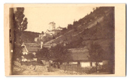 Fotografie Ph. V. Senteck, Berlin, Ansicht Karlstein, Teilansicht Aus Dem Ort Nach Der Burg Carlstein  - Places