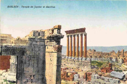 Liban - Baalbeck - Temple De Jupiter Et Bacchus - Colorisée - Antiquité - CPA - Voir Scans Recto-Verso - Lebanon