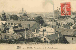 91 - Corbeil Essonnes - Vue Générale Prise De La Vieille Montagne - CPA - Oblitération Ronde De 1911 - Voir Scans Recto- - Corbeil Essonnes