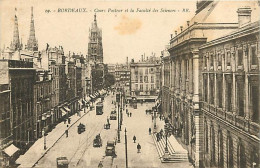 33 - Bordeaux - Cours Pasteur Et La Faculté Des Sciences - Animée - Automobiles - CPA - Voir Scans Recto-Verso - Bordeaux