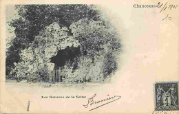 21 - Chanceaux - Les Sources De La Seine - Précurseur - Oblitération Ronde De 1901 - CPA - Voir Scans Recto-Verso - Otros & Sin Clasificación