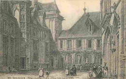 18 - Bourges - Palais Jacques Coeur - Cour Intérieure - Gravure De 1836 - CPA - Voir Scans Recto-Verso - Bourges