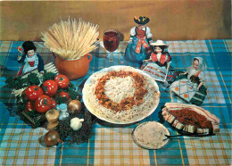 Recettes De Cuisine - Spaghettis - Poupées - Gastronomie - CPM - Voir Scans Recto-Verso - Küchenrezepte