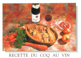 Recettes De Cuisine - Coq Au Vin - Gastronomie - CPM - Carte Neuve - Voir Scans Recto-Verso - Recetas De Cocina