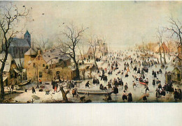 Art - Peinture - Hendrick Avercamp - Winter - Paysage D'hiver - CPM - Voir Scans Recto-Verso - Pittura & Quadri