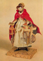 Jouets - Poupées - Pedlar Doll - Early Nineteenth Century. The Face Is Painted Kid And Her Wares Include Song Bocks, Ske - Spielzeug & Spiele