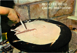 Recettes De Cuisine - Crêpes Bretonnes - Carte Neuve - Gastronomie - CPM - Voir Scans Recto-Verso - Recetas De Cocina