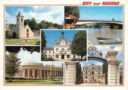 94 - Bry Sur Marne - Multivues - Flamme Postale De Bry Sur Marne - CPM - Voir Scans Recto-Verso - Bry Sur Marne