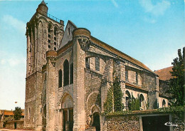 77 - Champeaux - Collégiale Saint Martin - La Façade - Carte Neuve - CPM - Voir Scans Recto-Verso - Altri & Non Classificati