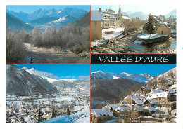 65 - Hautes Pyrénées - Vallée D'Aure - Multivues - Hiver - Neige - CPM - Voir Scans Recto-Verso - Andere & Zonder Classificatie