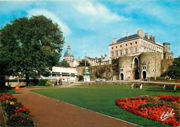 62 - Boulogne Sur Mer - La Porte Des Dunes. Au Centre Le Dôme De La Basilique - Fleurs - CPM - Voir Scans Recto-Verso - Boulogne Sur Mer