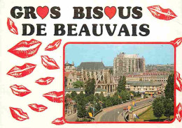 60 - Beauvais - L'Eglise Saint Etienne - La Cathédrale Saint Pierre - CPM - Voir Scans Recto-Verso - Beauvais