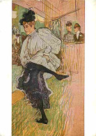 Art - Peinture - Henri De Toulouse Lautrec - Jeanne Avril - CPM - Voir Scans Recto-Verso - Malerei & Gemälde