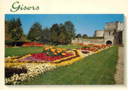 27 - Gisors - Le Château Et Ses Jardins - Fleurs - CPM - Carte Neuve - Voir Scans Recto-Verso - Gisors