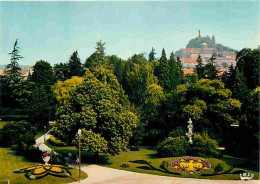 43 - Le Puy En Velay - Le Jardin Viray - Au Fond Statue De Notre-Dame De France - CPM - Voir Scans Recto-Verso - Le Puy En Velay