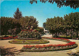 24 - Bergerac - Le Jardin Public Avec Ses Massifs De Fleurs - CPM - Voir Scans Recto-Verso - Bergerac