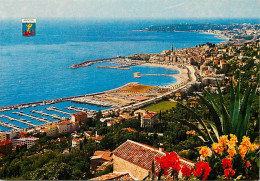 06 - Menton - Vue Générale - Le Nouveau Port - Blasons - CPM - Carte Neuve - Voir Scans Recto-Verso - Menton