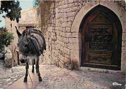 Animaux - Anes - Eze-Village - Le Vieux Village - Carte Neuve - CPM - Voir Scans Recto-Verso - Donkeys