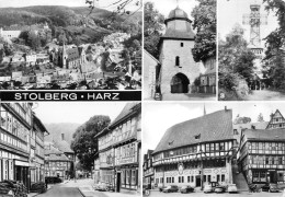 Stolberg/Harz Rittertor Josephshöhe Rathaus Neustadtstraße Gl1981 #171.877 - Andere & Zonder Classificatie