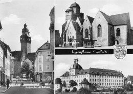 Zeitz Fischstraße Rathaus Kirche Moritzburg Gl1978 #171.920 - Andere & Zonder Classificatie