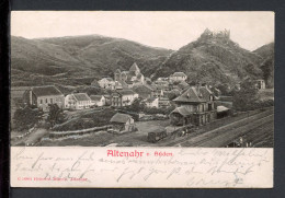 AK Altenahr 1902 Bahnhof Und Burg Are (PK0801 - Autres & Non Classés