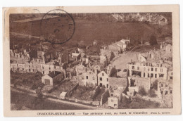 Oradour-sur-Glane - Vue Aérienne Avec, Au Fond, Le Cimetière - Oradour Sur Glane