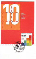 CROATIA Maximum Card 582 - Tag Der Briefmarke