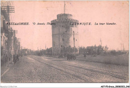 AGTP5-0338-GRECE- SALONIQUE - Les Quais - La Tour Blanche  - Grecia