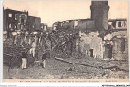 AGTP5-0337-GRECE- SALONIQUE - Les Quais - Ruines De La Brasserie Anglaise  - Grecia